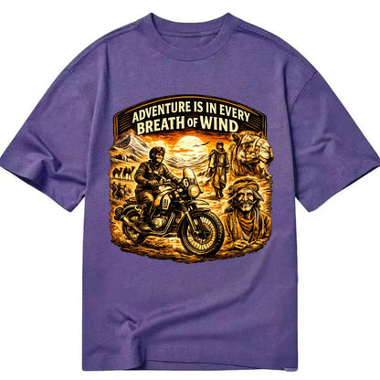 Adventure Vintage Rides - Classic T-shirt - Purple