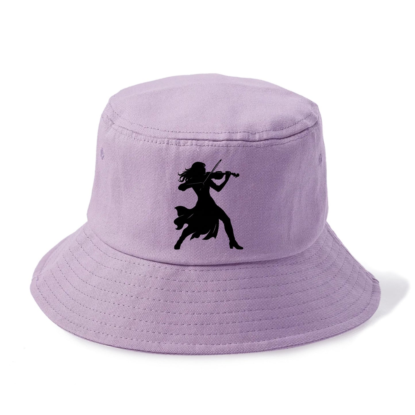 Violinist performing dramatic pose - Bucket Hat - Purple