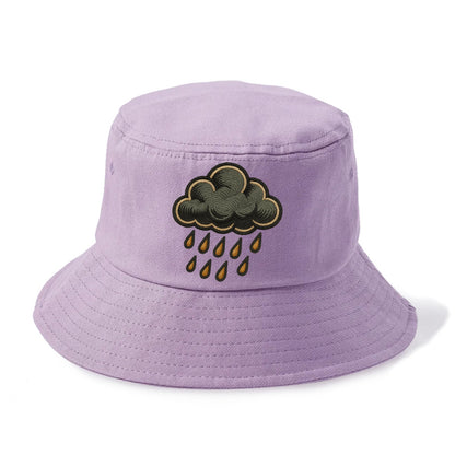 Rain Cloud  - Bucket Hat - Purple