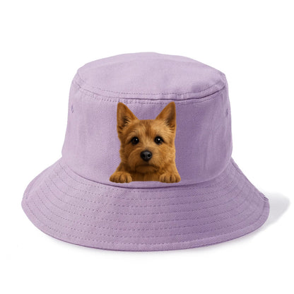 Norwich Terrier  - Bucket Hat - Purple