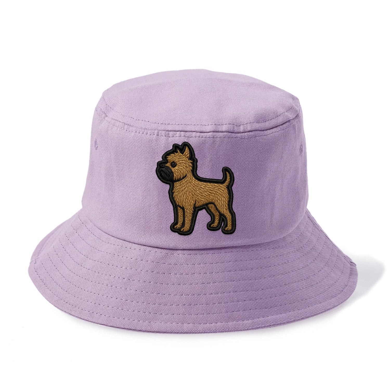 Affenpinscher - Contemporary wiry design - Bucket Hat - Purple
