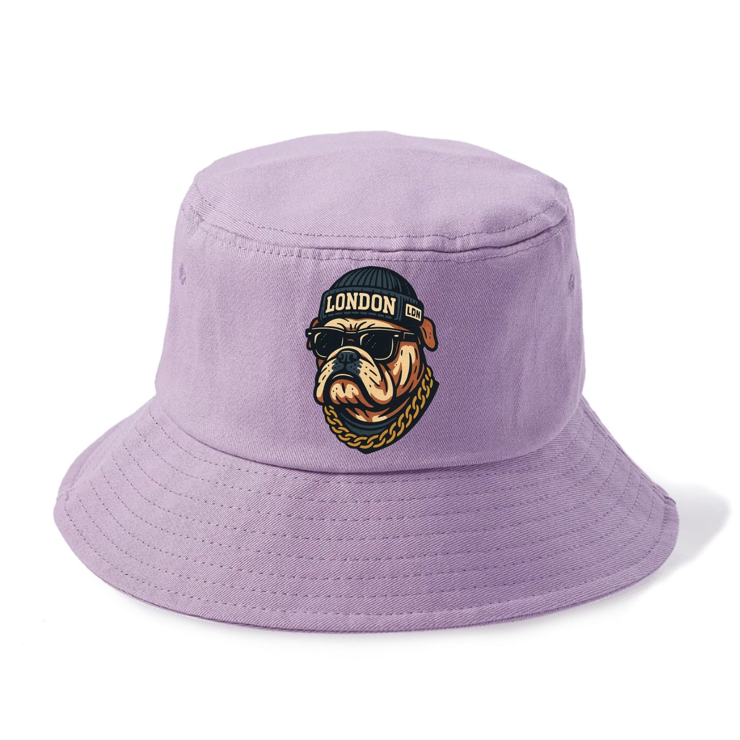 London Bulldog - Bucket Hat - Purple