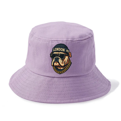 London Bulldog - Bucket Hat - Purple