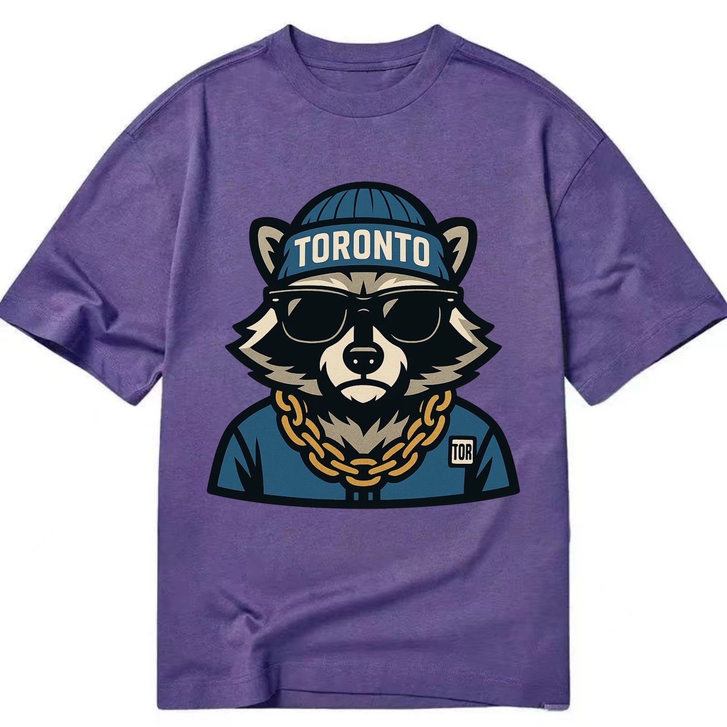 Toronto Raccoon - Classic T-shirt - Purple