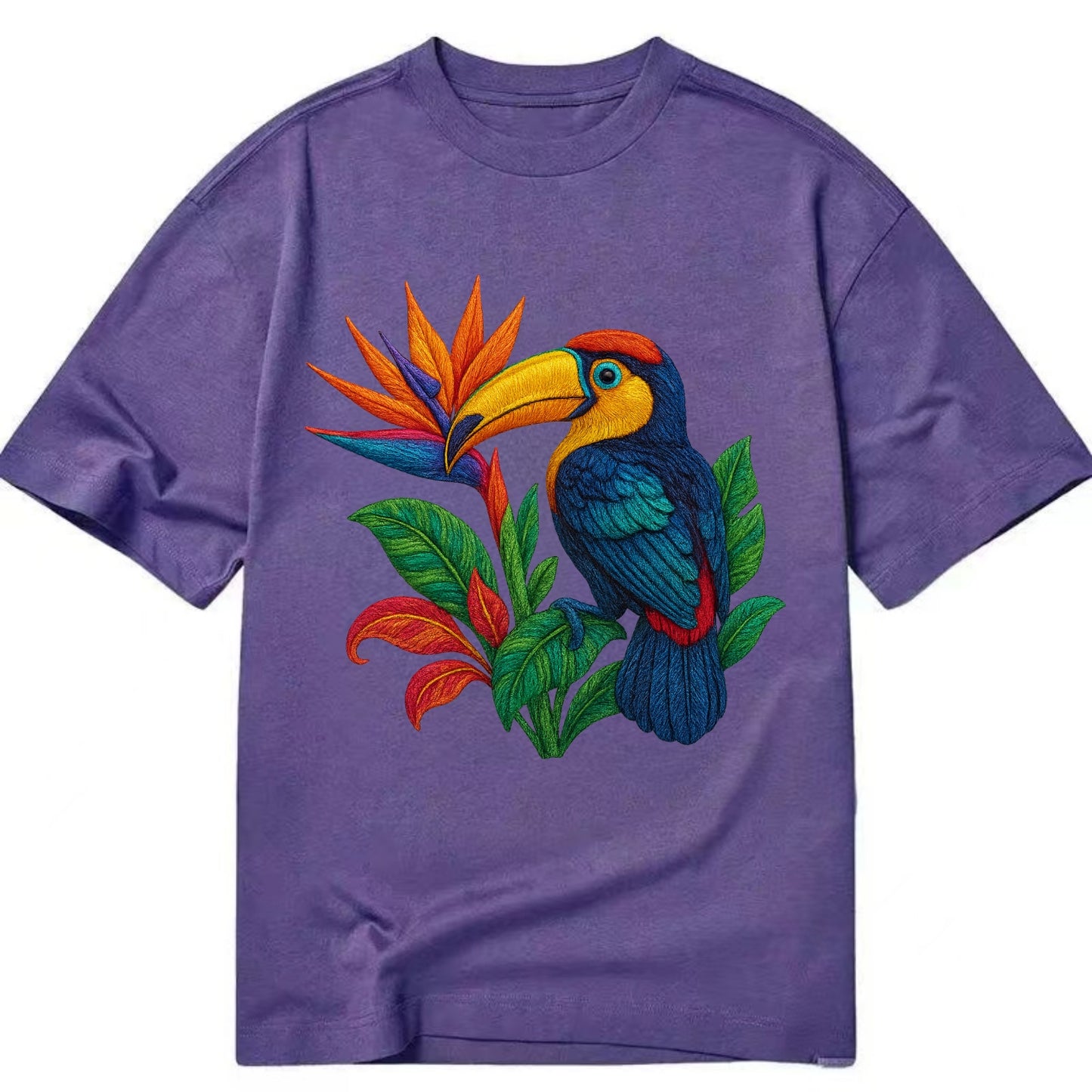 Toucan Paradise - Classic T-shirt - Purple