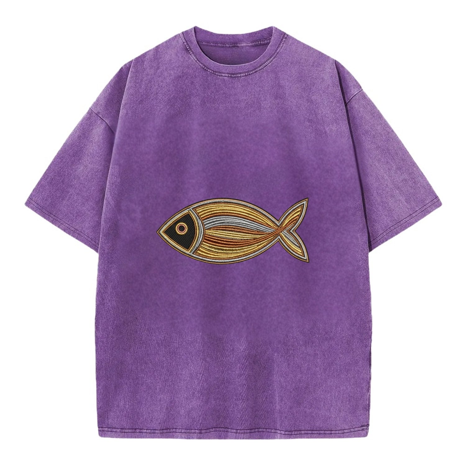 Ichthys - Vintage T-shirt - Purple