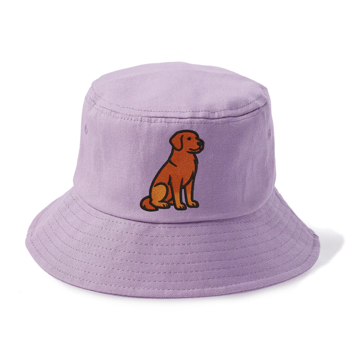 Nova Scotia Duck Tolling Retriever - Red embroidered pose - Bucket Hat - Purple