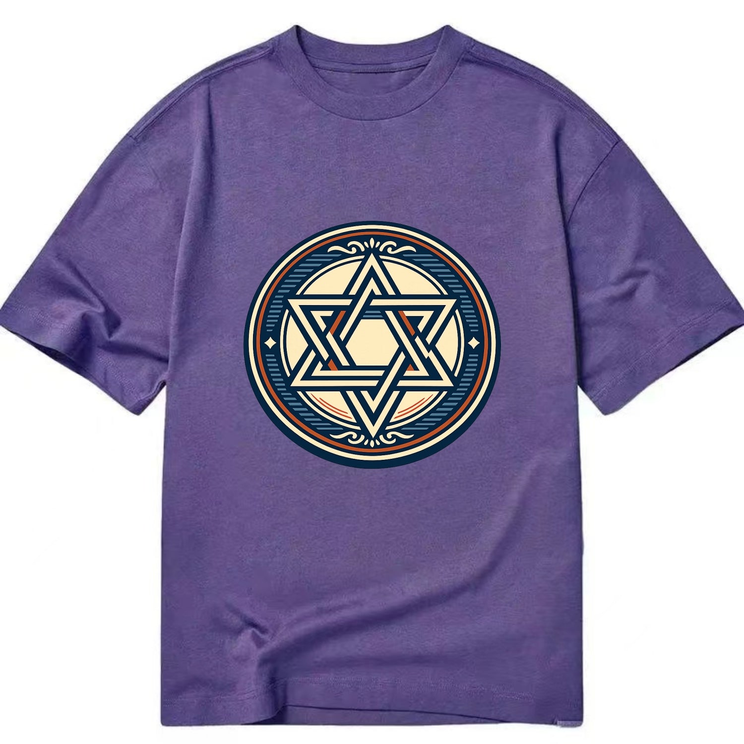 Celestial Unity Emblem - Classic T-shirt - Purple
