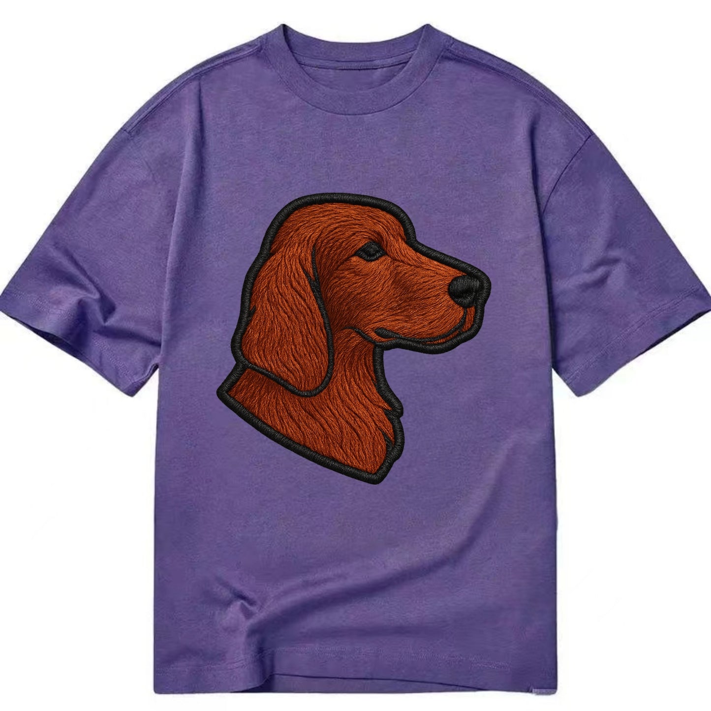 Irish Setter - Contemporary red setter l - Classic T-shirt - Purple