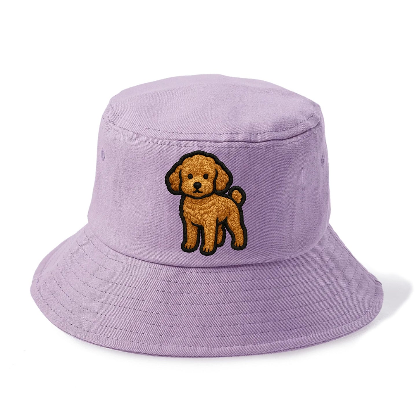 Toy Poodle - Trendy miniature design wit - Bucket Hat - Purple
