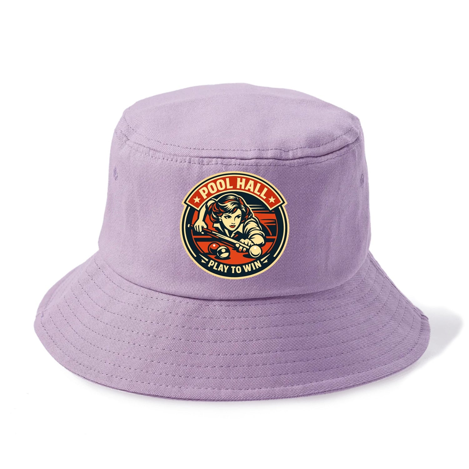 Cue Queen Emblem - Bucket Hat - Purple