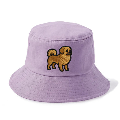 Tibetan Spaniel - Modern Tibetan breed d - Bucket Hat - Purple