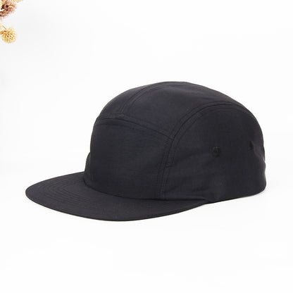 Quick-Dry Nylon 5-Panel Cap: Stylish DIY Hat for Outdoor Enthusiasts - Unisex, Waterproof, High-Quality