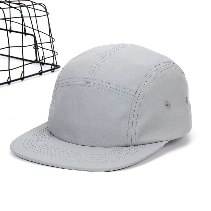 Quick-Dry Nylon 5-Panel Cap: Stylish DIY Hat for Outdoor Enthusiasts - Unisex, Waterproof, High-Quality