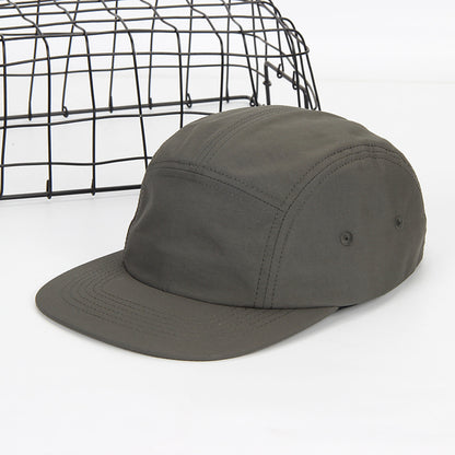 Quick-Dry Nylon 5-Panel Cap: Stylish DIY Hat for Outdoor Enthusiasts - Unisex, Waterproof, High-Quality