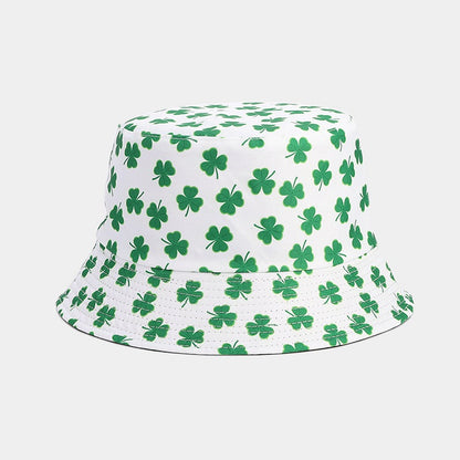 Reversible Clover Bucket Hat - Chic Sun Protection
