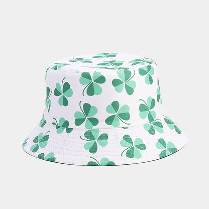 Reversible Clover Bucket Hat - Chic Sun Protection