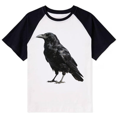 Raven - Contrast Raglan T-shirt