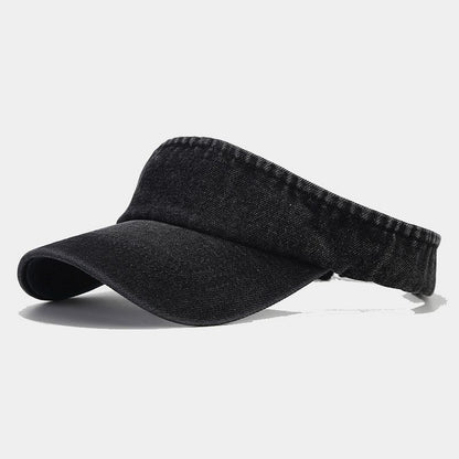 Retro Denim Literary Cap: British & Japanese Style