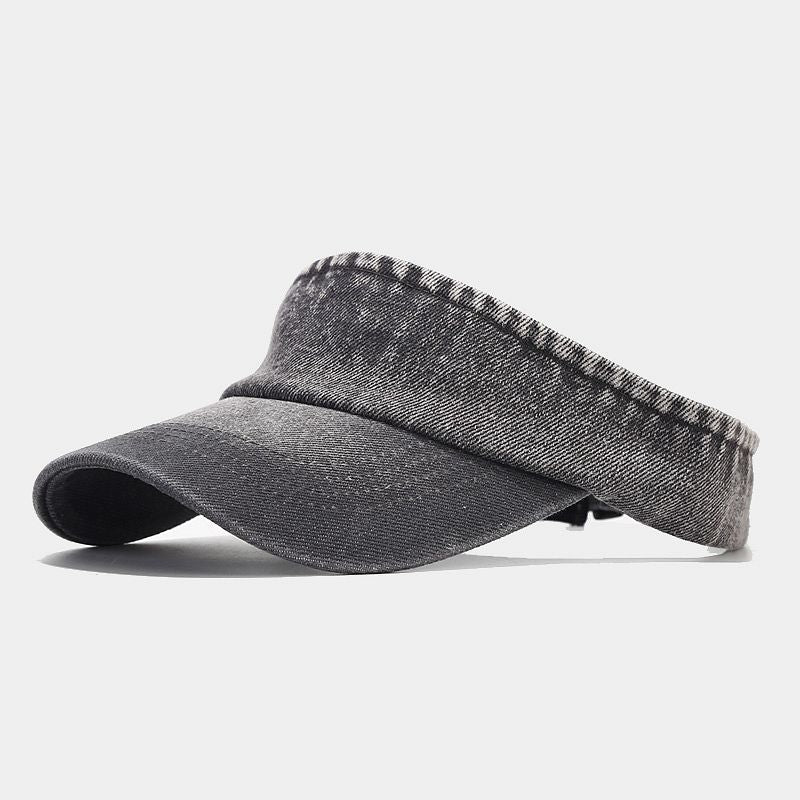 Retro Denim Literary Cap: British & Japanese Style