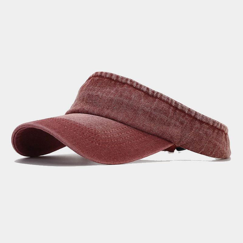 Retro Denim Literary Cap: British & Japanese Style