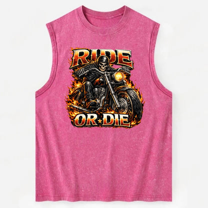 Ride Or Die - Vintage Washed Tank