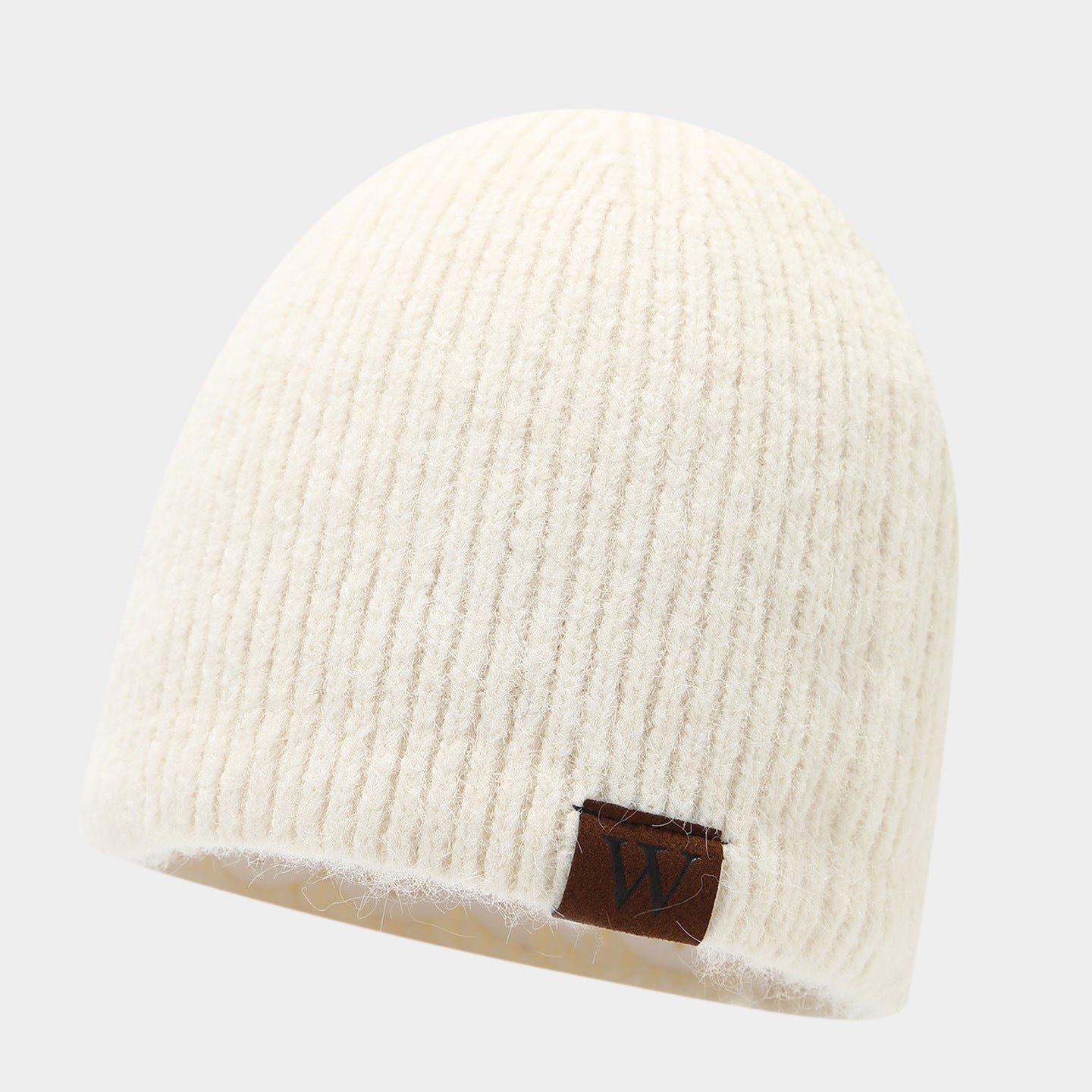 Retro Stripe Knit Beanie - Cozy & Stylish Winter Hat