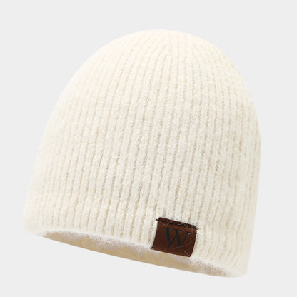 Retro Stripe Knit Beanie - Cozy & Stylish Winter Hat
