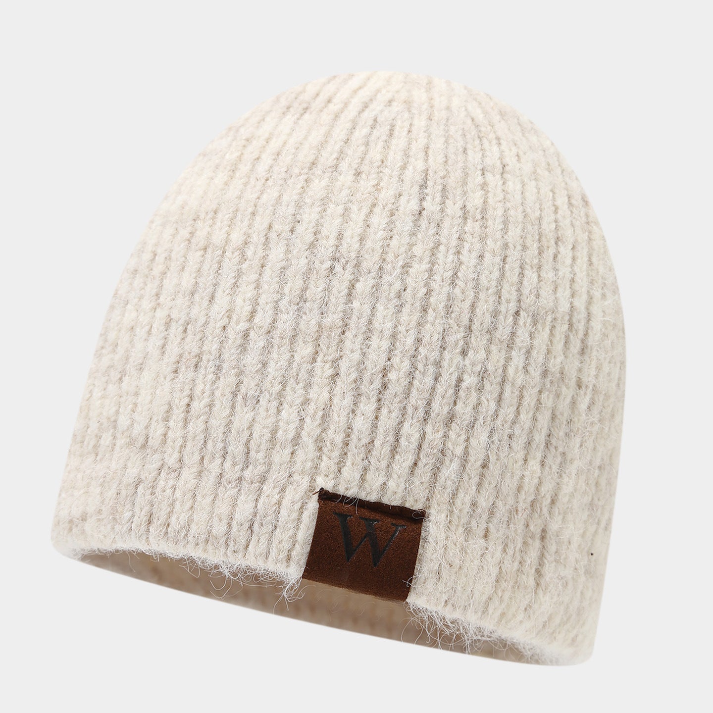 Retro Stripe Knit Beanie - Cozy & Stylish Winter Hat