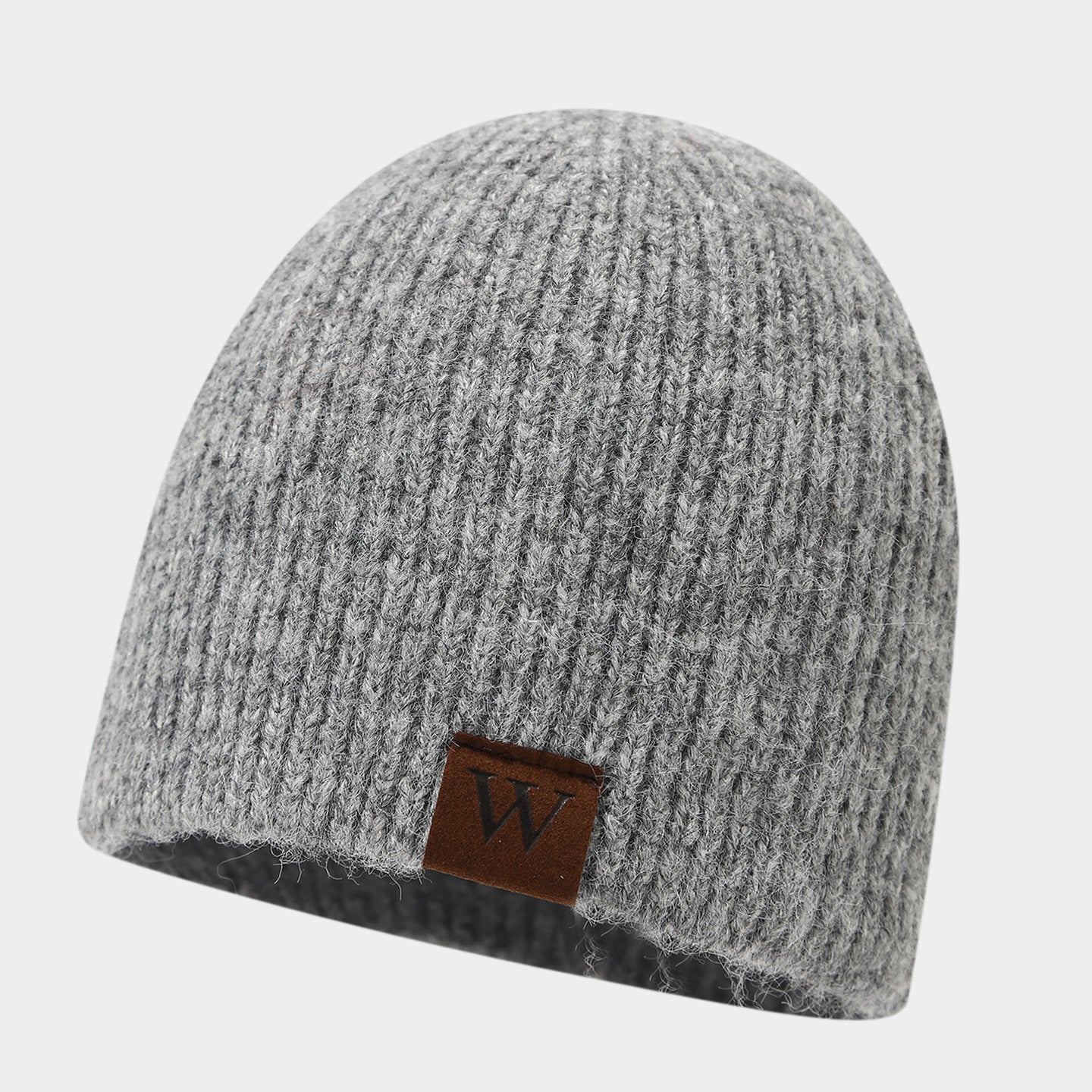 Retro Stripe Knit Beanie - Cozy & Stylish Winter Hat