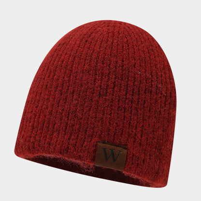 Retro Stripe Knit Beanie - Cozy & Stylish Winter Hat