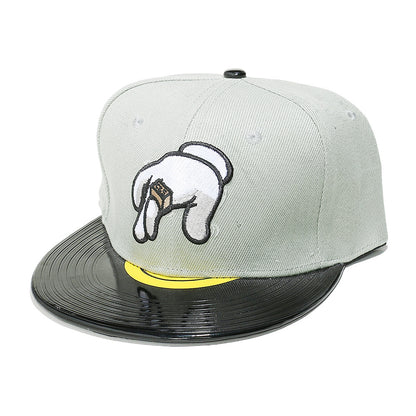 Retro Vinyl Record Hip-Hop Baseball Cap
