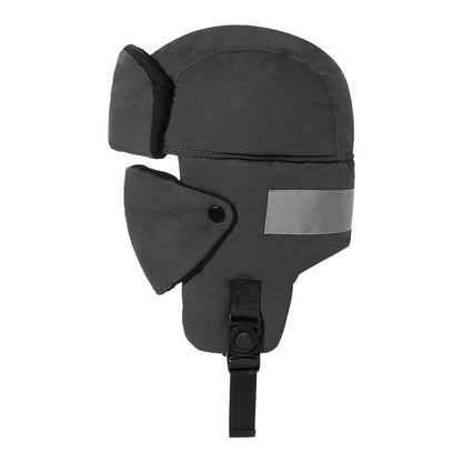 Reflective Winter Lei Feng Hat - Warm & Visible