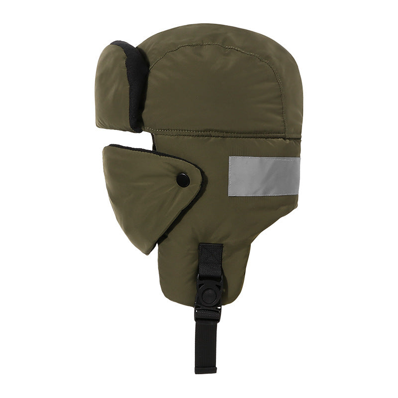 Reflective Winter Lei Feng Hat - Warm & Visible