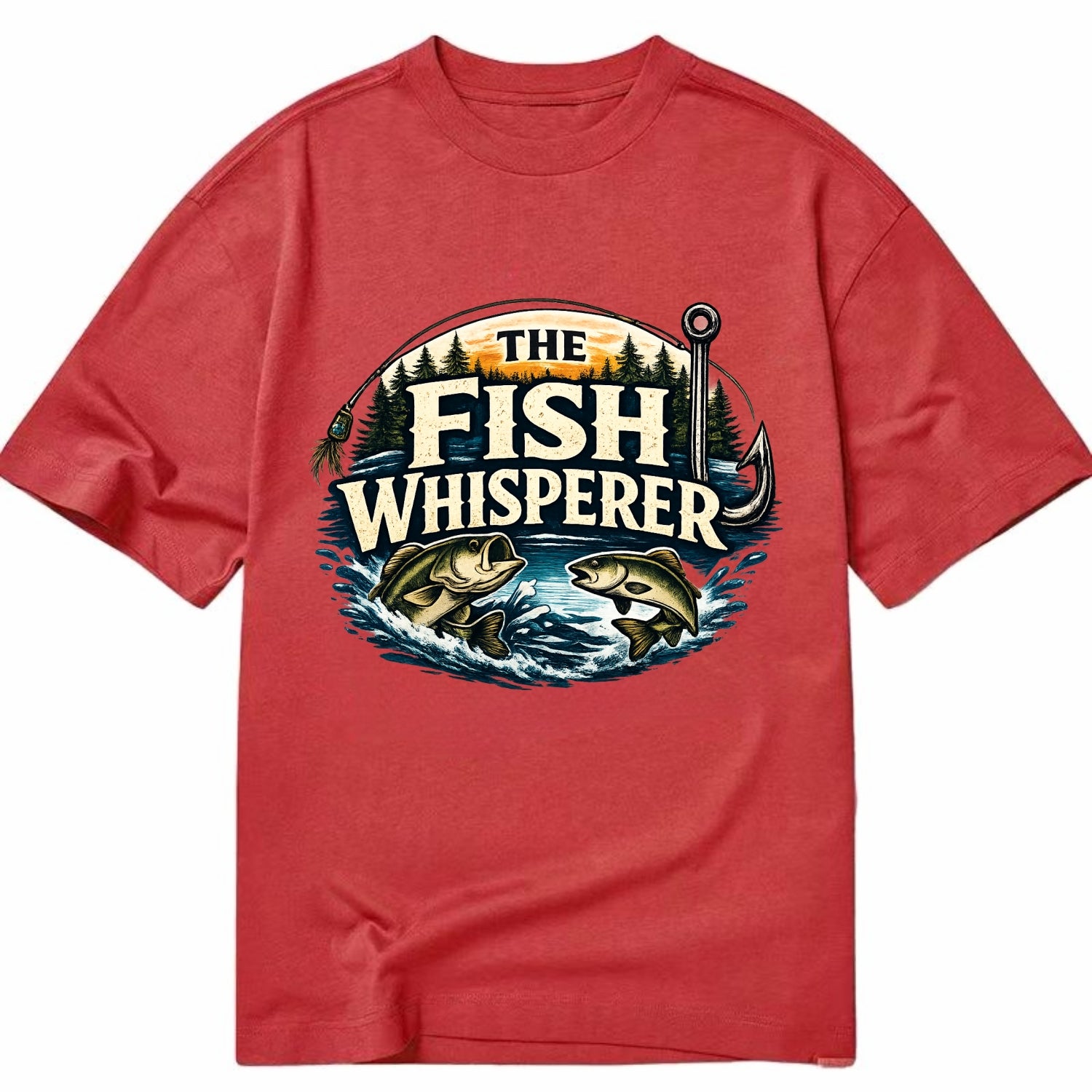 The Fish Whisperer - Classic T-shirt - Red