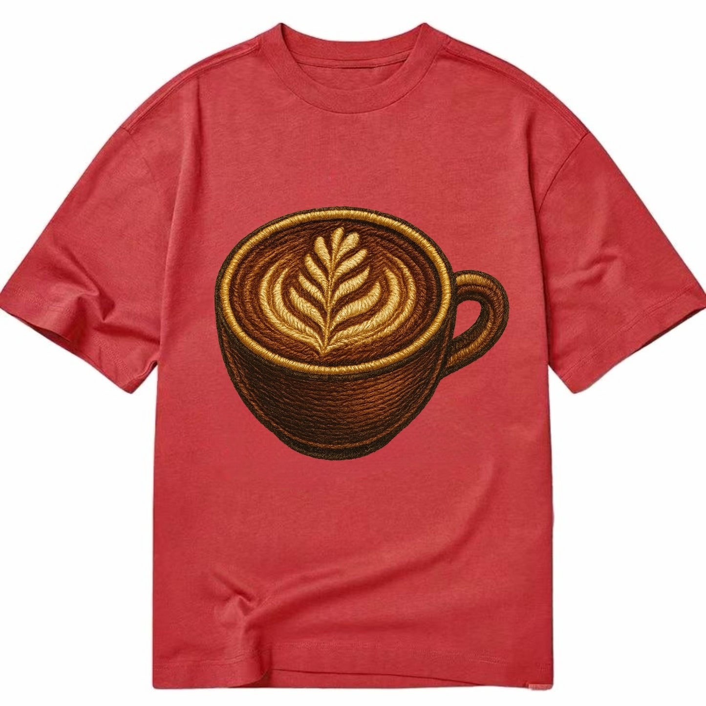 Latte Art  - Classic T-shirt - Red