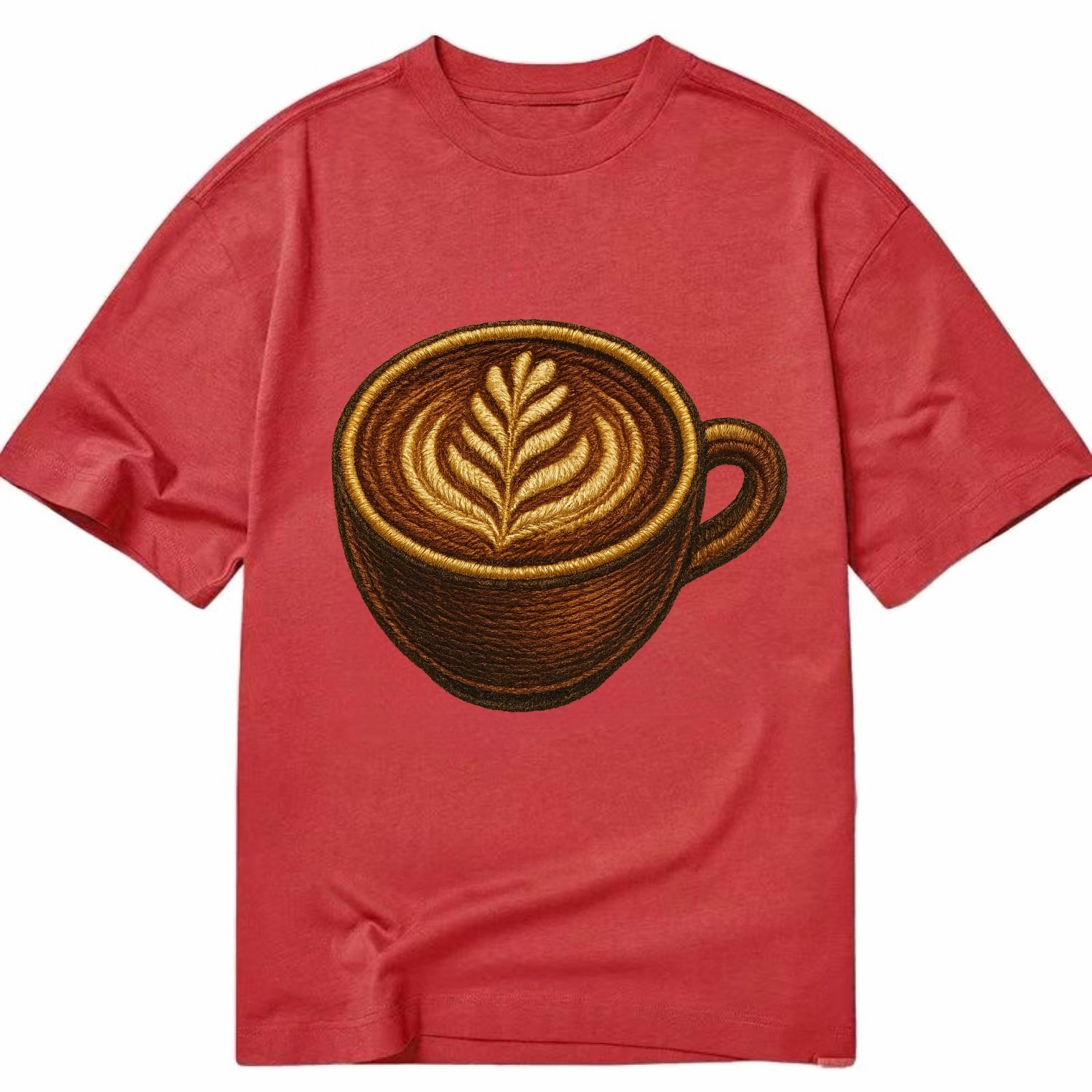 Latte Art  - Classic T-shirt - Red