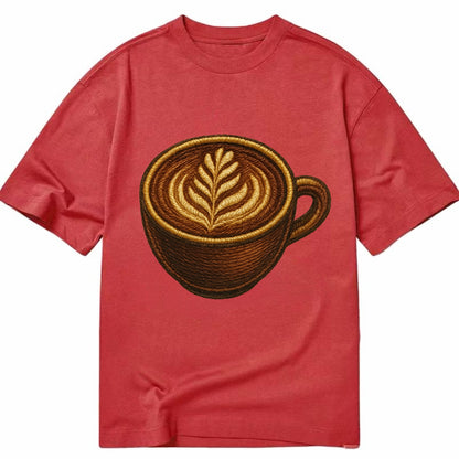 Latte Art  - Classic T-shirt - Red