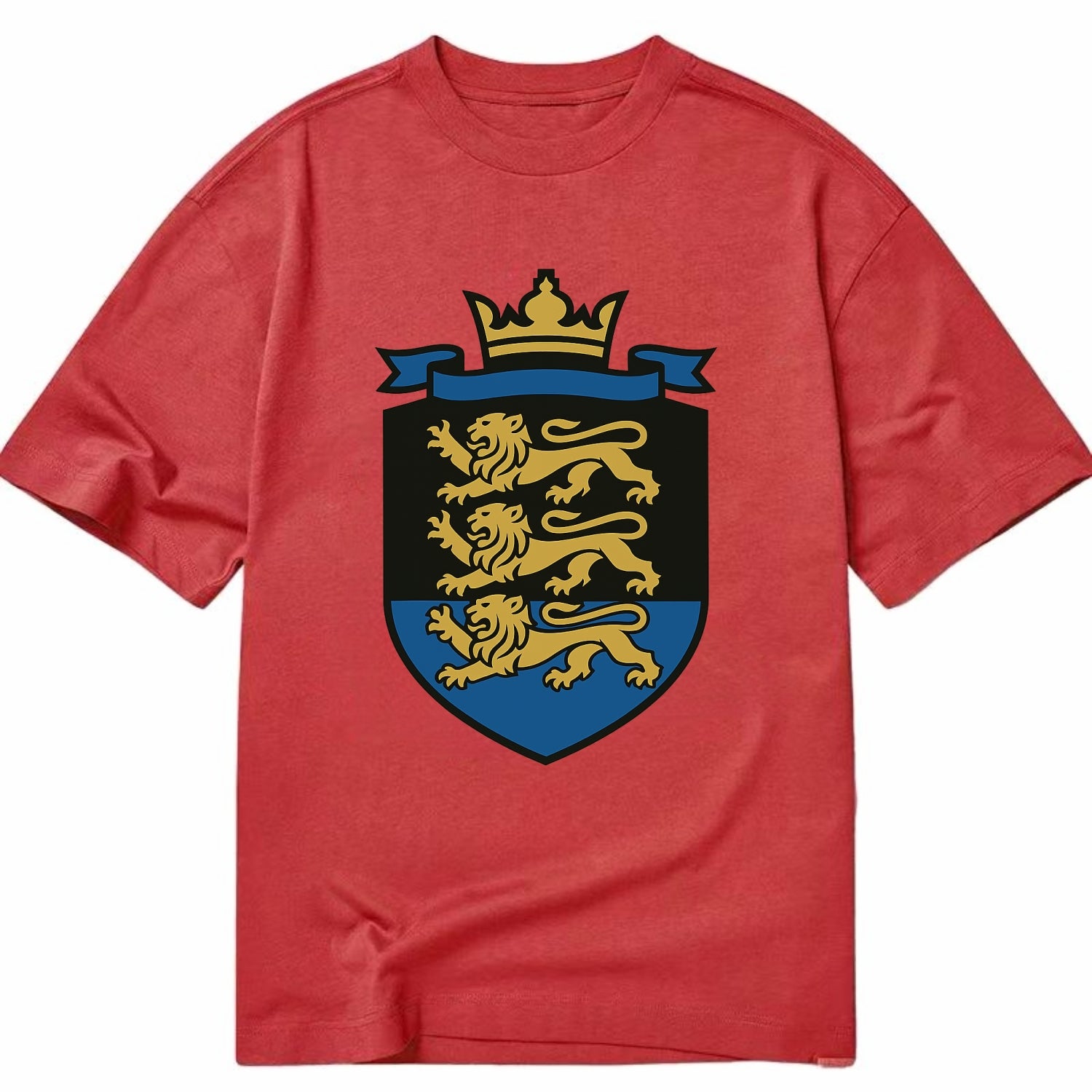 Estonia Royal Logo  - Classic T-shirt - Red