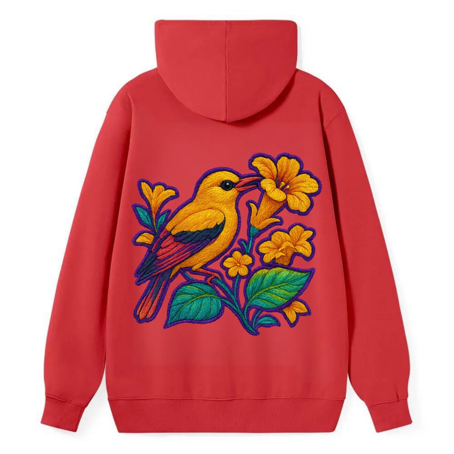 Golden Oriole - Classic Pullover Hoodie - Red