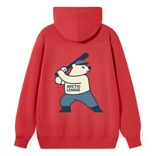 Polar Bear Baseball MVP - Classic Pullover Hoodie