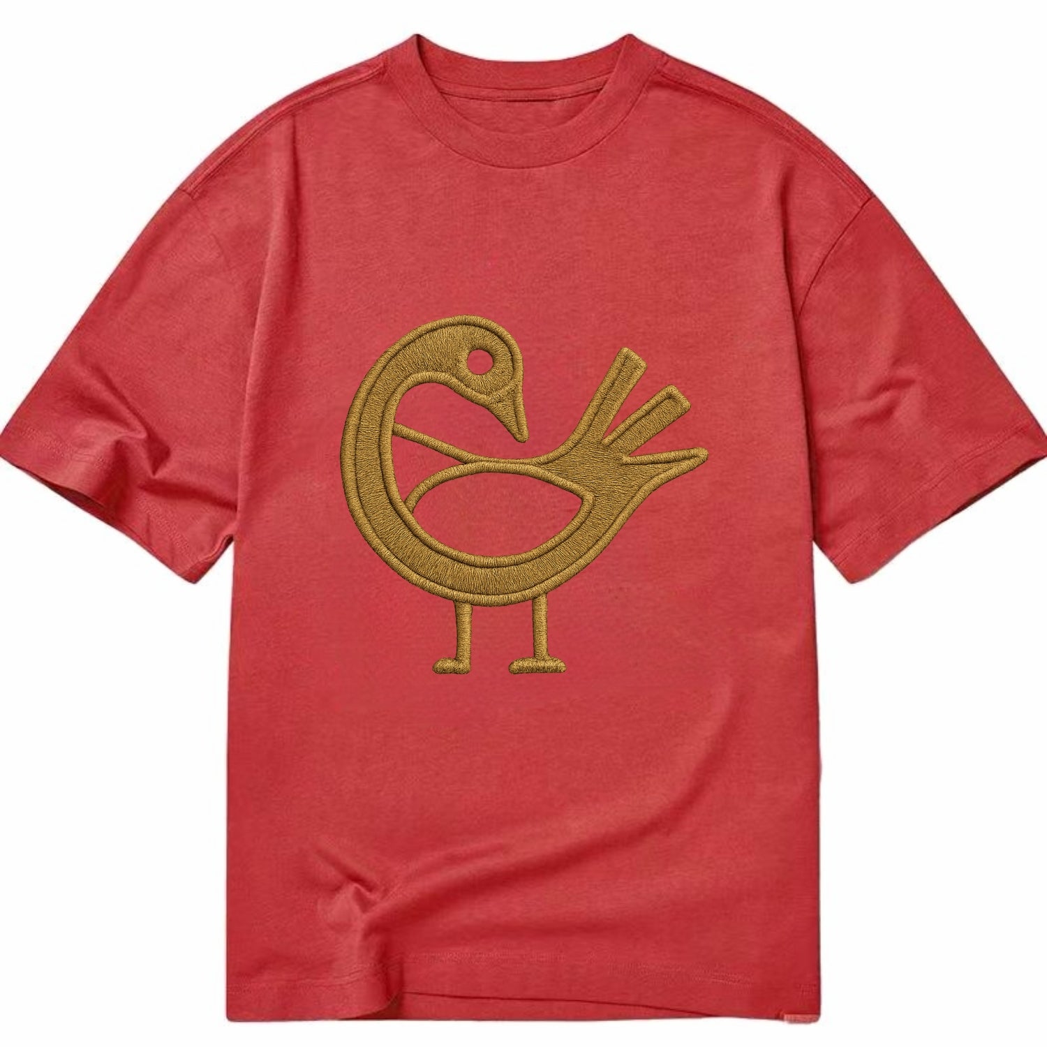Adinkra Sankofa  - Classic T-shirt - Red