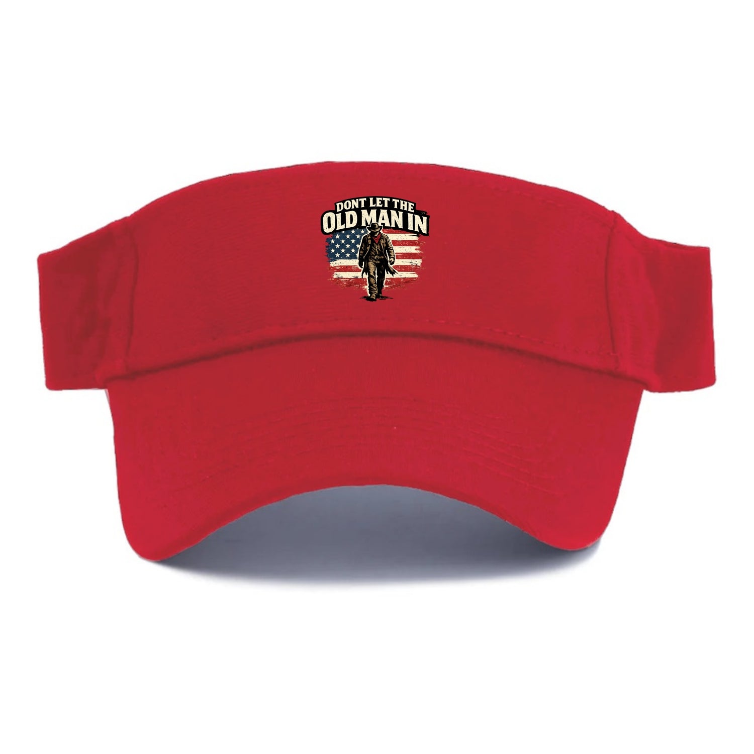 Dont Let The Old Man In - Visor - Red