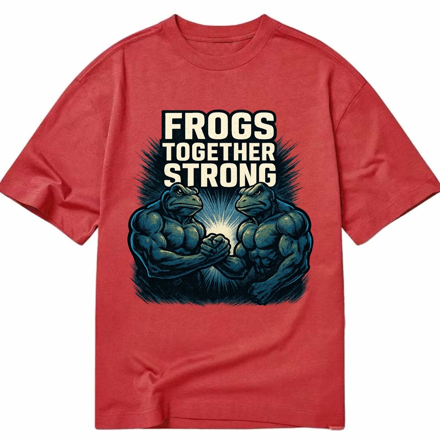 Frogs Together Strong 4 - Classic T-shirt - Red