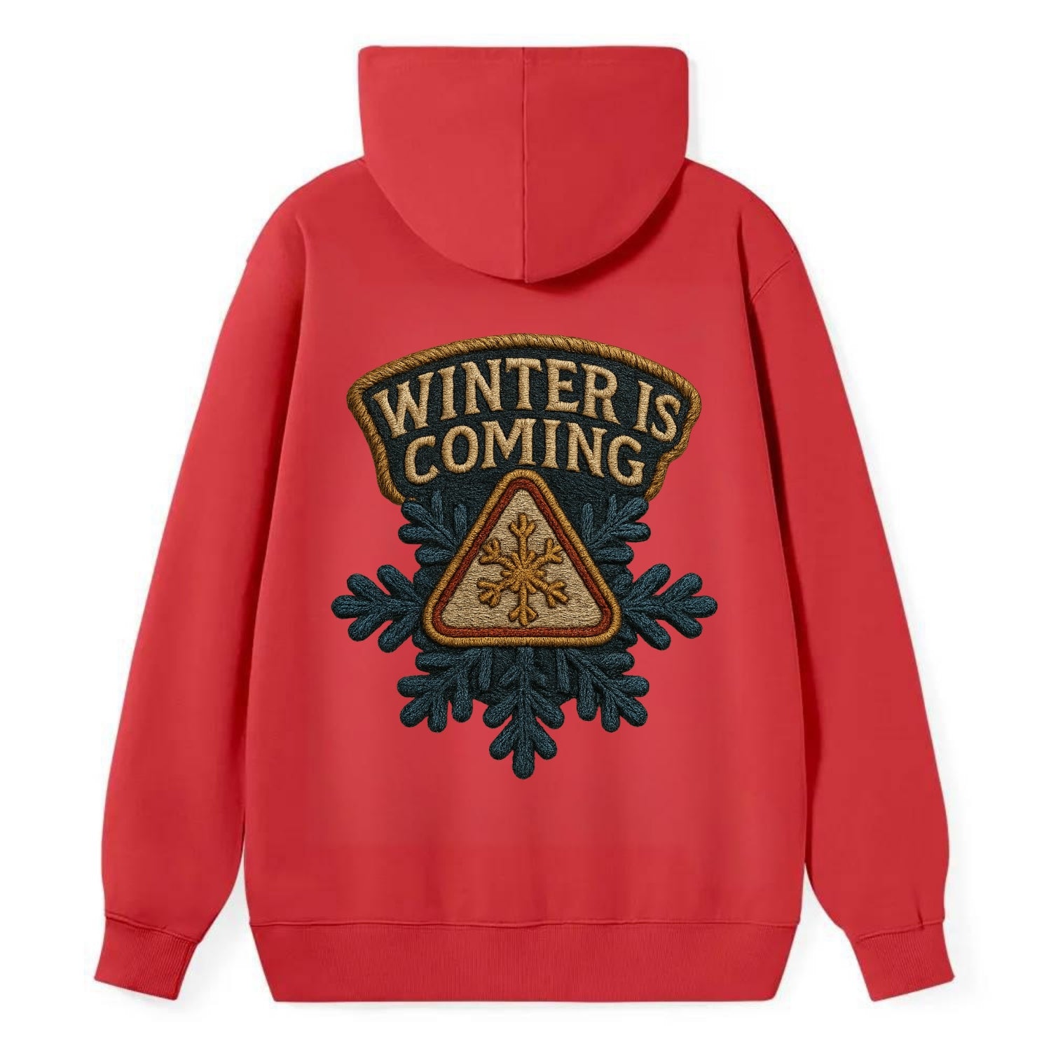 Winter Is Coming  - Classic Pullover Hoodie - Red