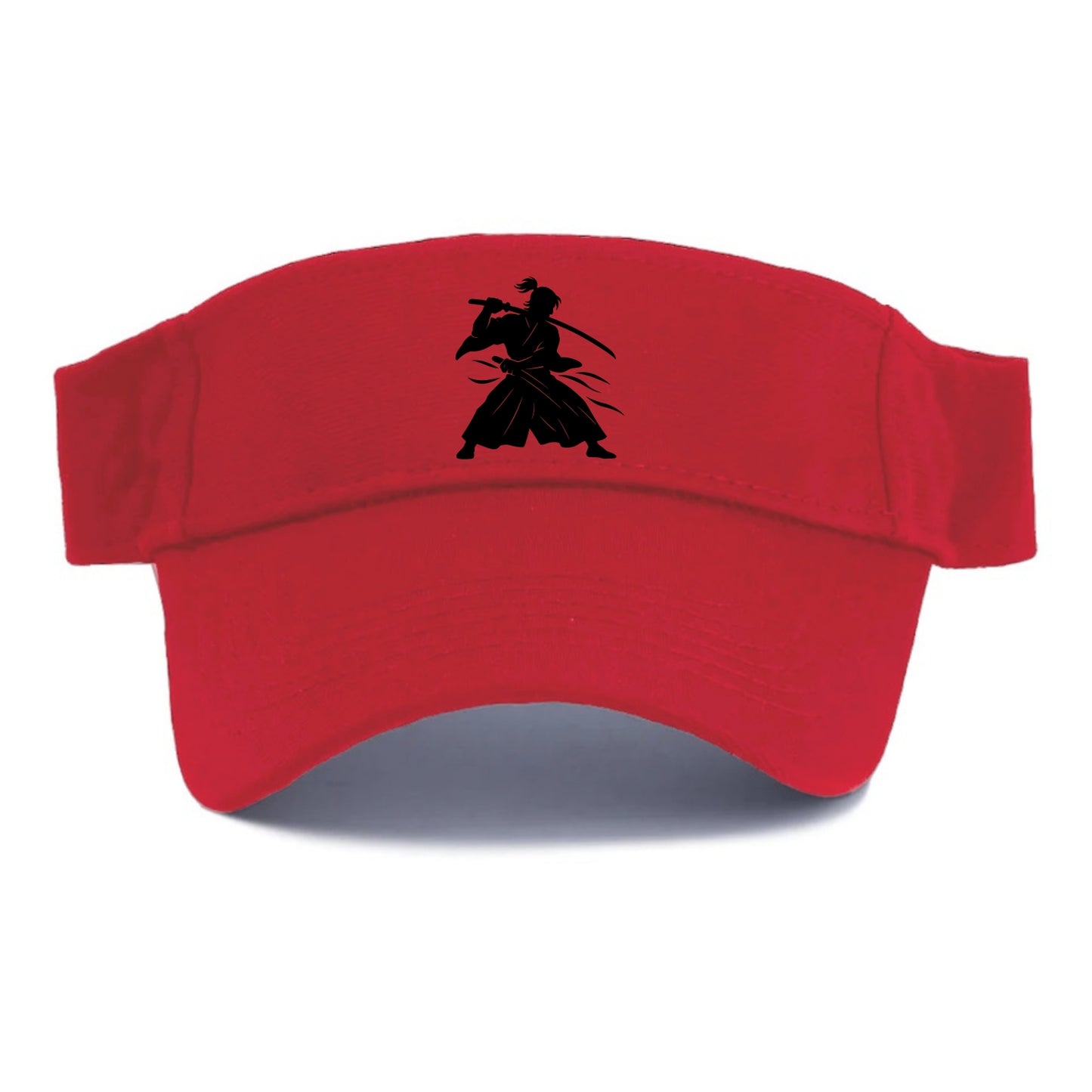Japanese samurai sword draw - Visor - Red