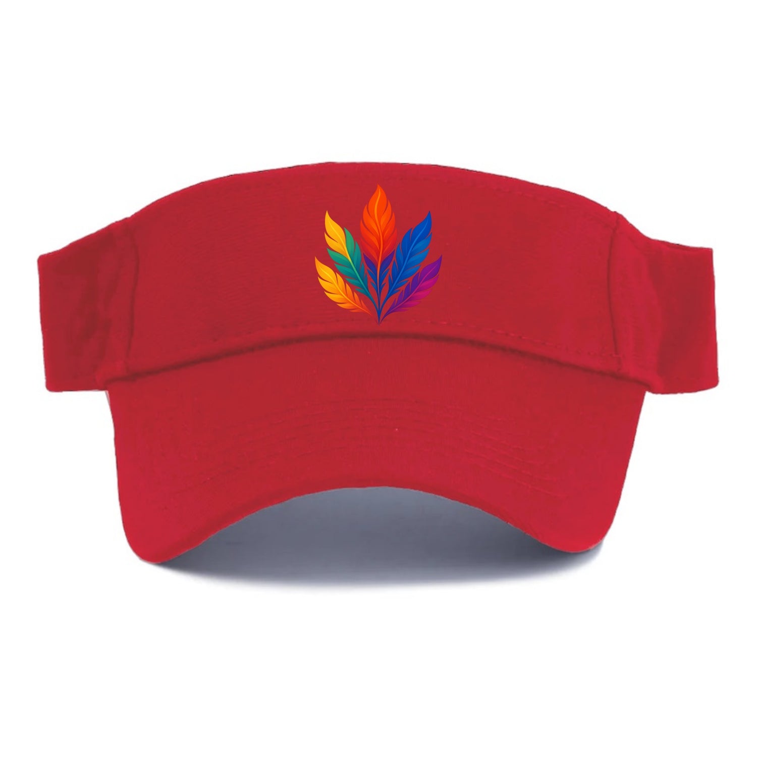 Phoenix Feathers - Each feather a differ - Visor - Red