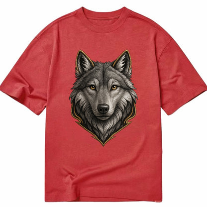Wolf Totem  - Classic T-shirt - Red