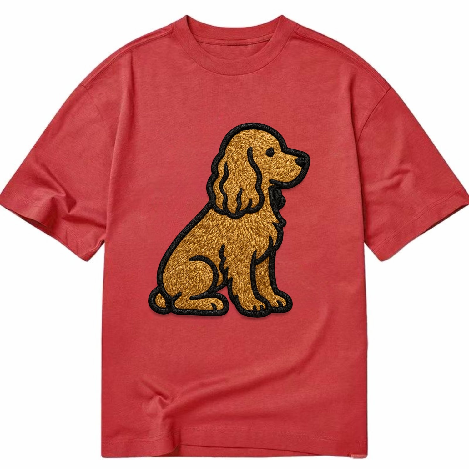 Cocker Spaniel - Contemporary spaniel de - Classic T-shirt - Red