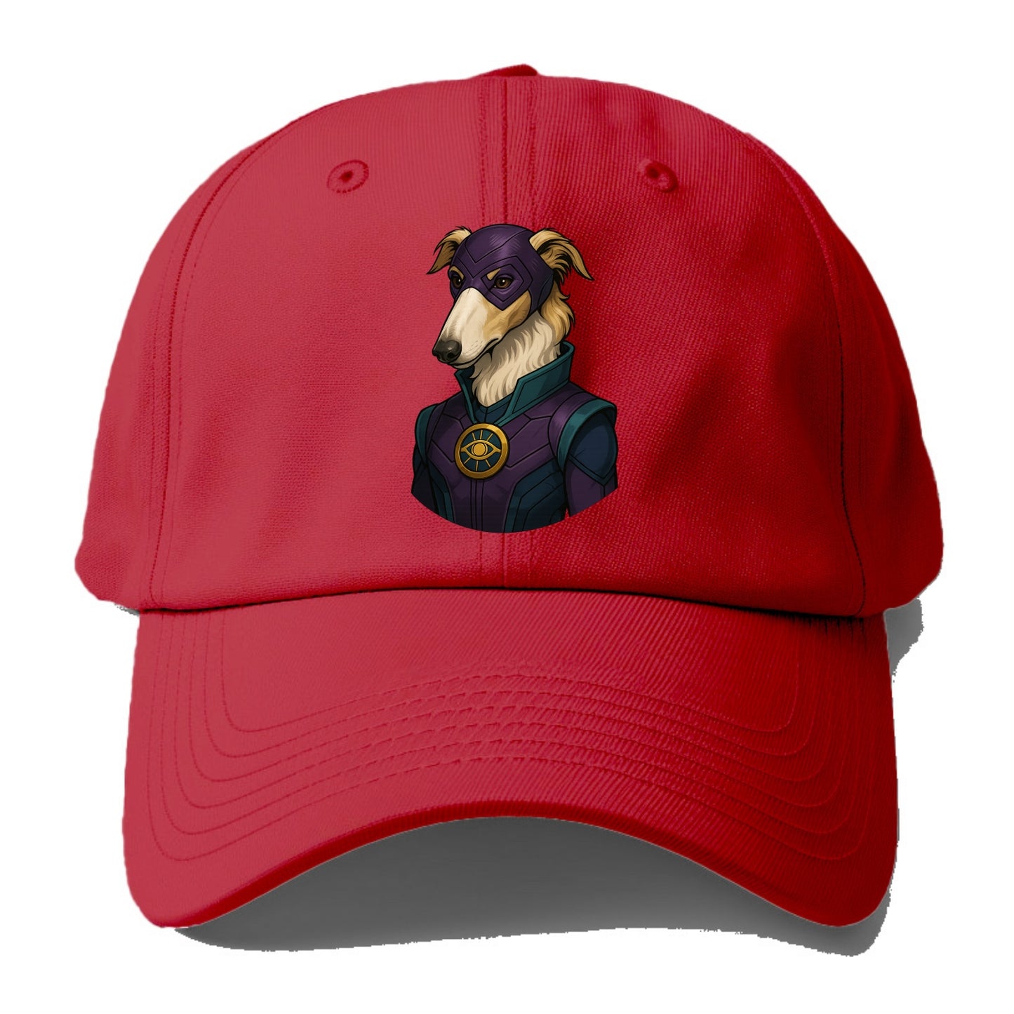 Borzoi Mystic Hero  - Baseball Cap - Red